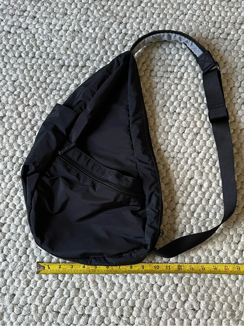 L.L. Bean Black Sling Backpack